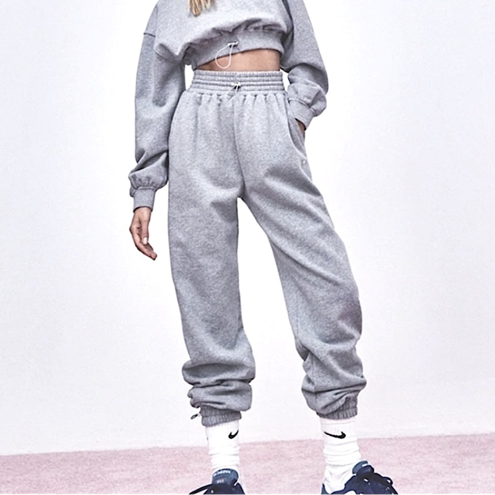 NWT For Love & Lemons Josie Sweatpants - Gray - XL